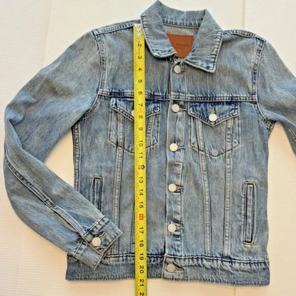 Lucky Brand Tomboy Trucker Denim Jacket | Size Small | Blue Jean Wash - Picture 11 of 11